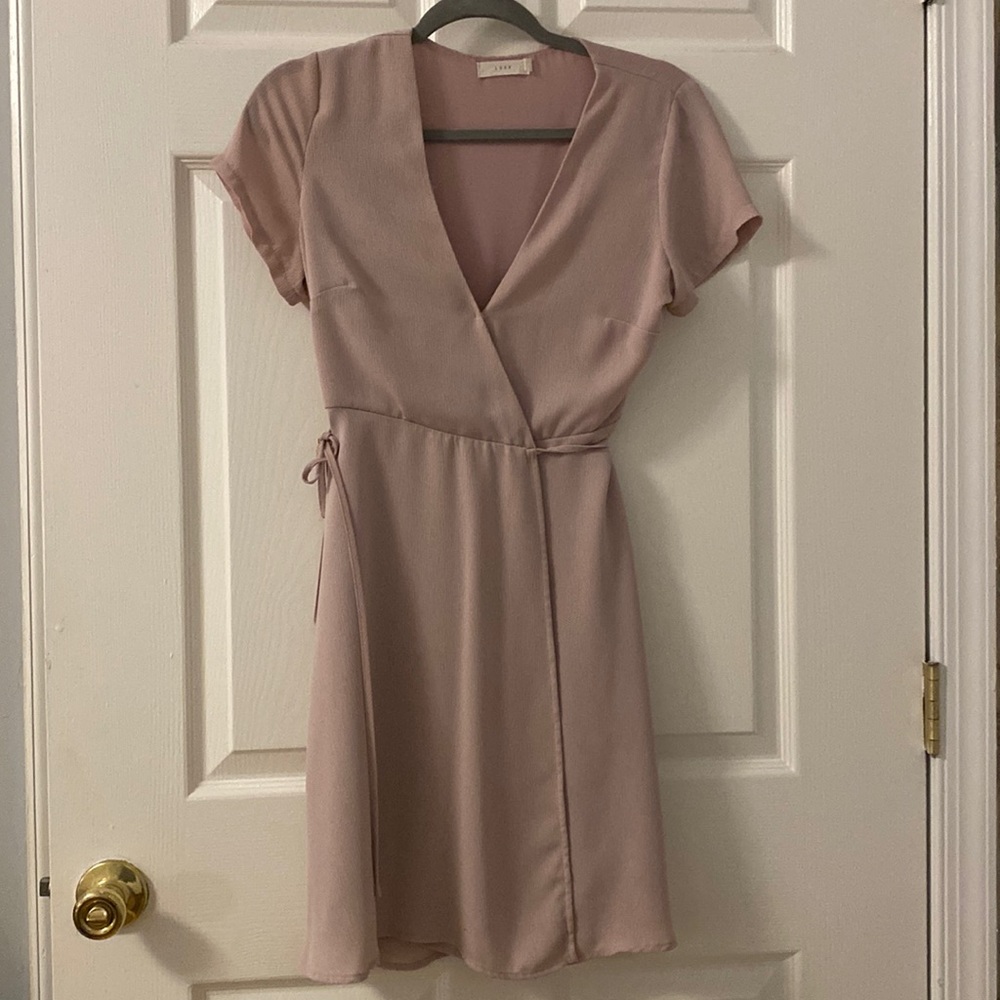 Lush wrap dress